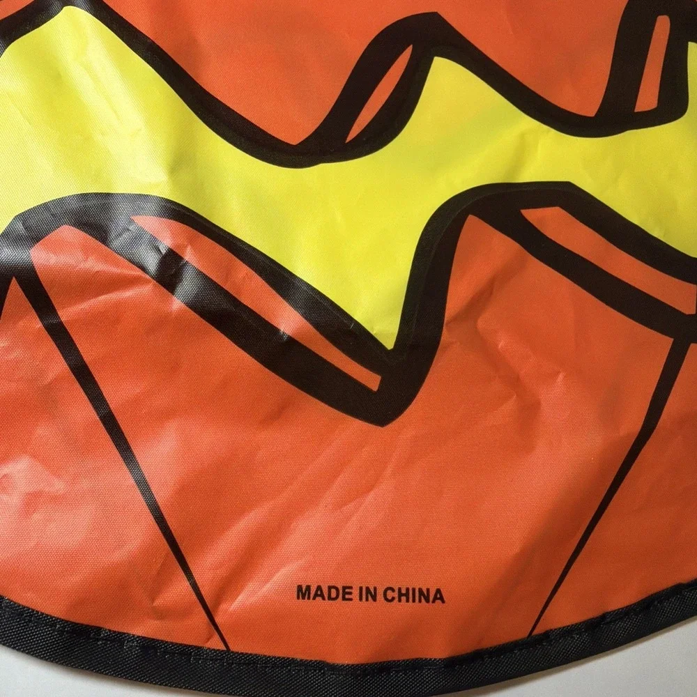 Vintage Trick Or Treat Bag Jack O Lantern Pumpkin Reusable Vinyl